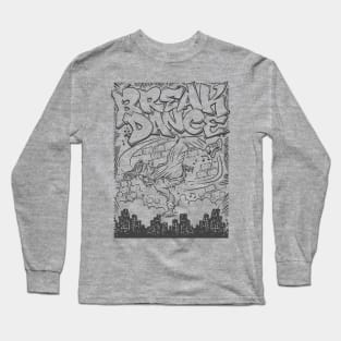 Break Dance City Long Sleeve T-Shirt